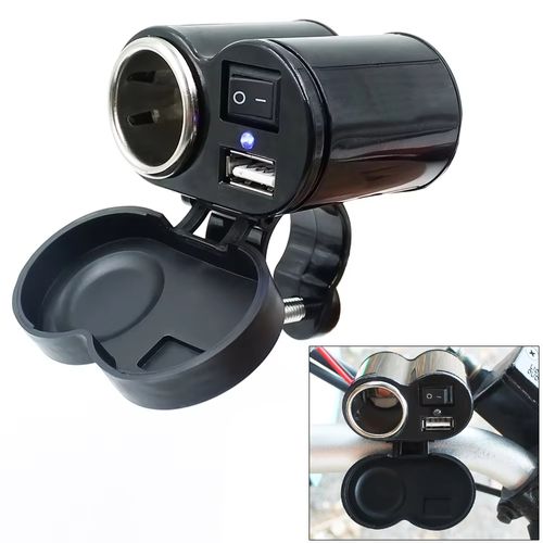 Carregador USB para Moto À Prova de Água