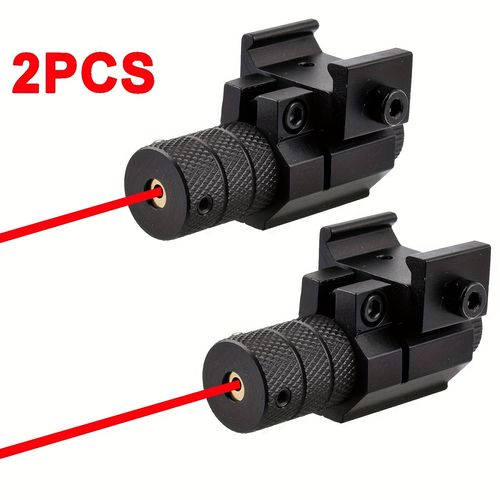 Mirador laser vermelho, compatível com revólver, rifle, pistola, 20 milímetros