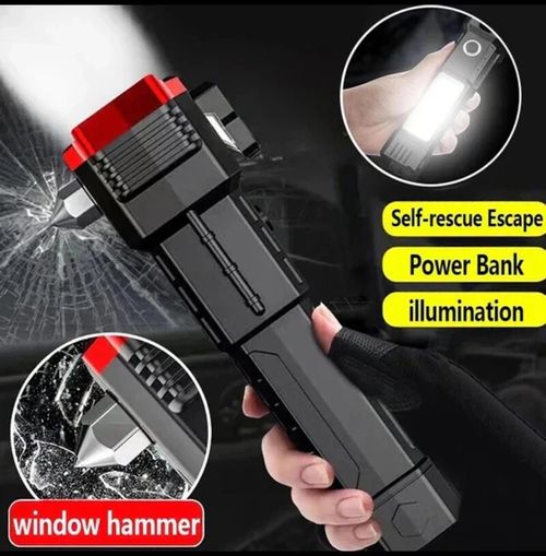 Multifuncional flashlight portátil de oito em um, ultra brilhante