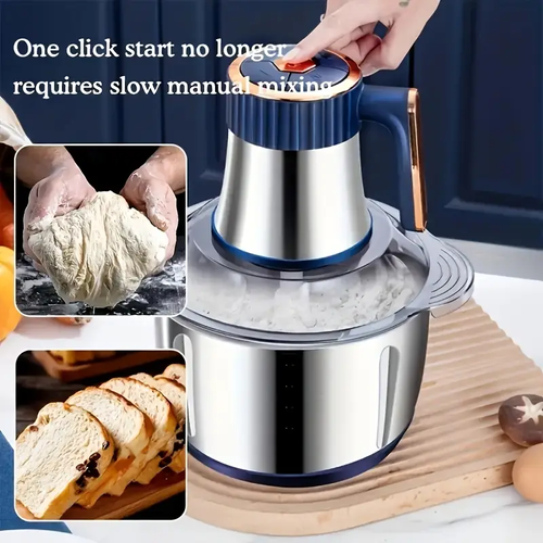 Stainless steel automatic meat grinder