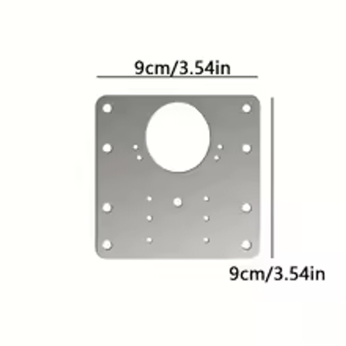 Cabinet Hinge Repair Plate Kit Kitchen Cupboard Door Hinge Mounting Plate With Holes Flat Fixing Brace Brackets Household Tools4PCS