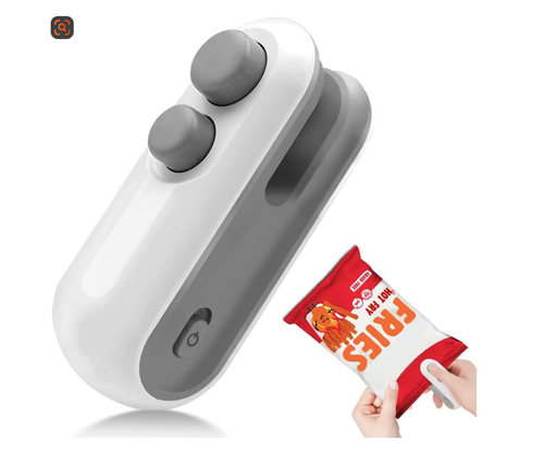 Sealing Machine Small Hand Pressure Type Household USB Rechargeable Sealer Mini Portable Snacks Plastic Bag Heat Sealing Machine Magic Machine