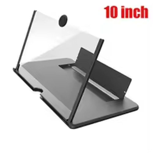 10Inch Phone Large Screen Amplifier 3D Magnifying Glass Holder HD Portable Mobile Phone Screen Video Magnifier Screen Bracket