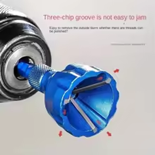 Deburring Chamfer Drill Bit Screw Cylindrical Chamfering Knife Metal Screw Repairer Thread Trimming Angle Bolt Repair Tool