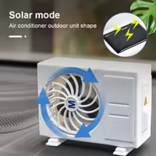 SEAMETAL Car Perfume Diffuser Solar Air Conditioner Shape Decorative Air Freshener Air Outlet Car Aromatherapy Fragrance Table