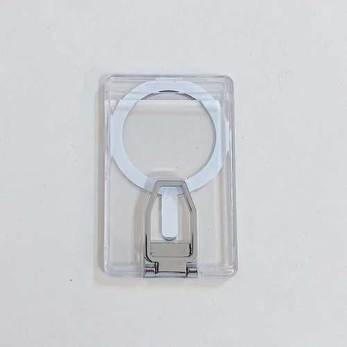 Magnetic Clear Wallet Card Holder For Magsafe iPhone 15 16 14 13 12 11 Pro Max Samsung S24 S23 Ultra Macsafe Magnet Card Slots Case