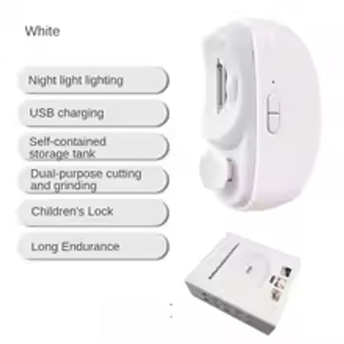 1 Pcs Electric Automatic Nail Clipper Manicure Nail Trimmer For Adul