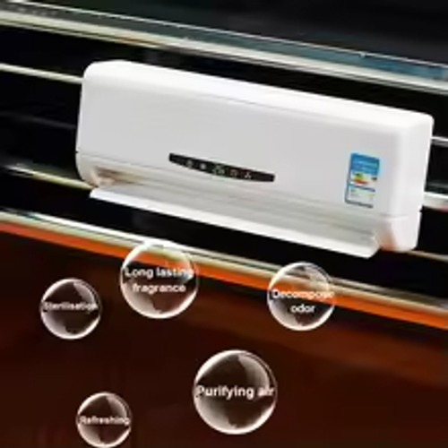 SEAMETAL Car Perfume Diffuser Solar Air Conditioner Shape Decorative Air Freshener Air Outlet Car Aromatherapy Fragrance Table