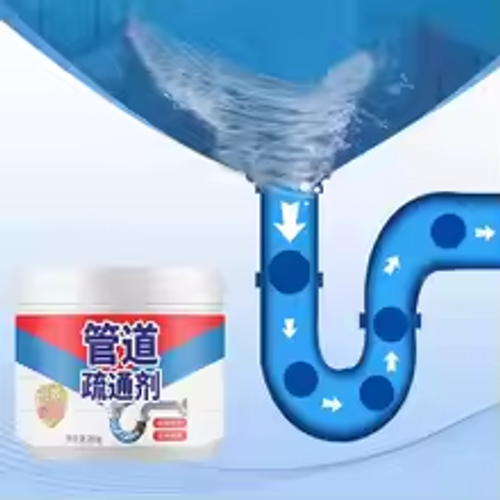 260g Powerful Sink Drain Pipe Dredging Agent Cleaner High Efficiency - Clog Remover Kitchen Sewer Power Pipe Channel Powder