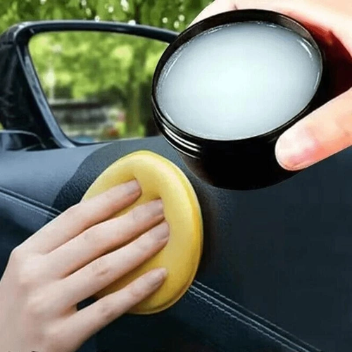 Car leather care and cleaning agents Leather care cleaning paste Easy to apply leather cleaning paste
