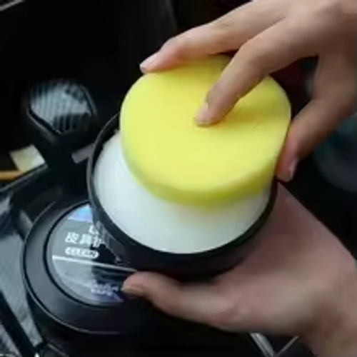 Car leather care and cleaning agents Leather care cleaning paste Easy to apply leather cleaning paste