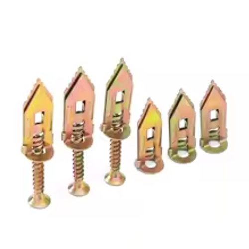 20-100pcs Self Drilling Drywall Anchors with Screws Expansion Nail Self-Tappe Screw Kit Heavy Duty Metal Wall Anchors 12X30mm