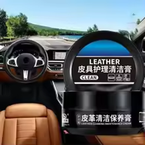 Car leather care and cleaning agents Leather care cleaning paste Easy to apply leather cleaning paste