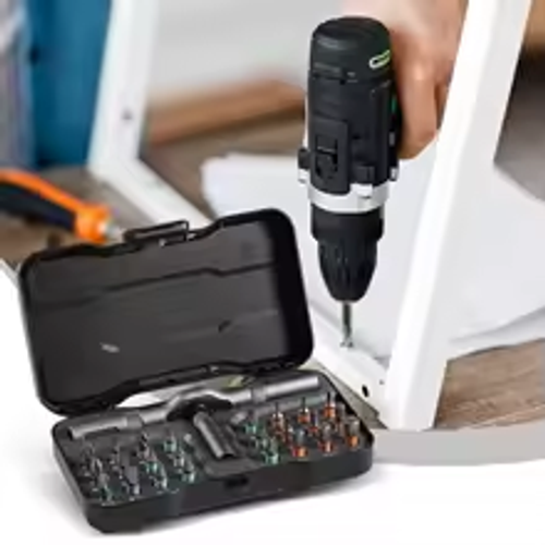 24-in-1 Magnetic Screwdriver Set DIY Ratchet Screwdriver Set Multi Bit Magnetic Drive Set for Electrical and Furniture Assembly