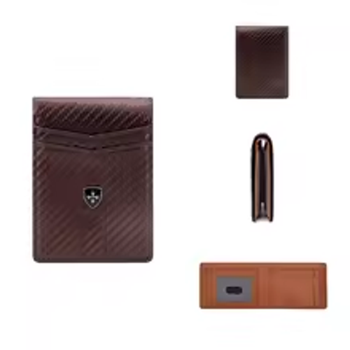 Fashion Rfid Blocking Men Wallet Credit Card Holder Pu Leather Money Clips for Men