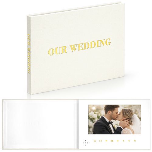 Wedding Video Book – Ivory