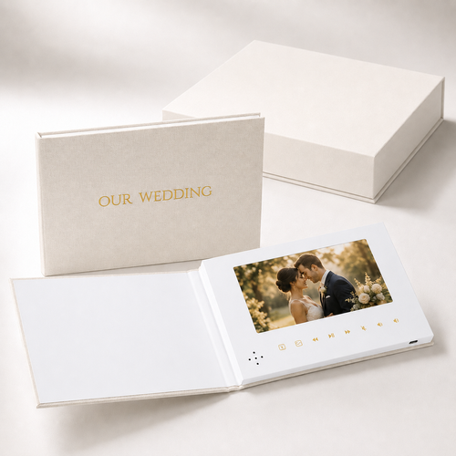 Wedding Video Book – Ivory