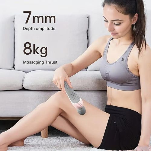 Quiet 32dB Handheld Vibrating Massager for Neck Back Leg