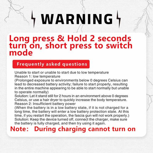 6 Head Deep Tissue Massager with Heat 9 Modes 9 Intensities 2000mAh Rechargeable Handheld Full Body Muscle Massage Gun for Neck Back Shoulder Waist Leg