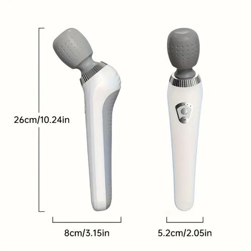 Quiet 32dB Handheld Vibrating Massager for Neck Back Leg
