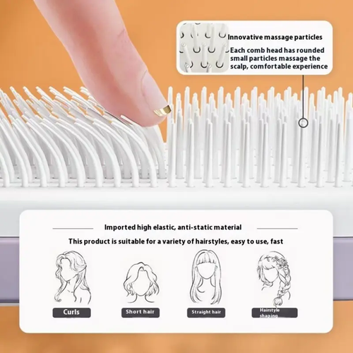 3.19新款旋转伸缩按摩梳