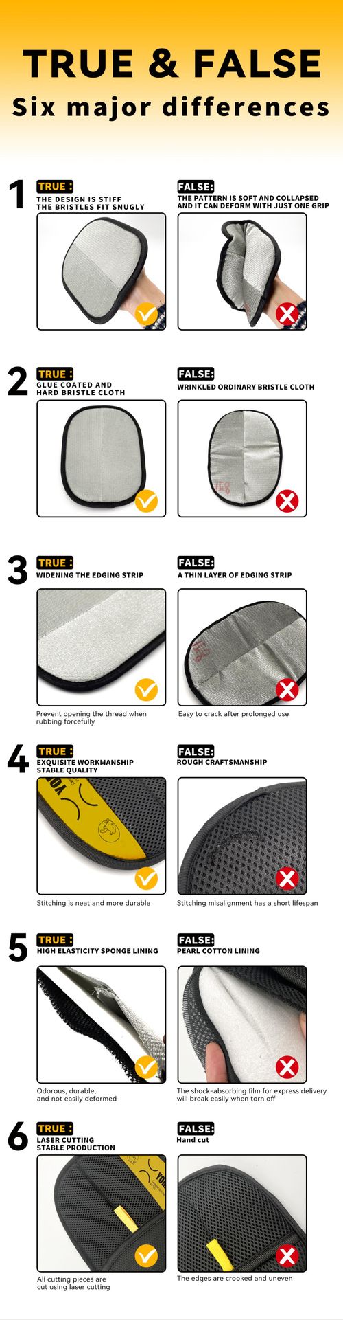 PET hair remover Electrostatic gloves Two-way brush sticky hair remover Cat hair dog hair glover Grooming Removal Cleaning