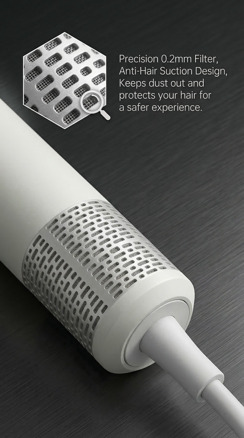 Lightweight 380g High-Speed Blow Dryer | 200M Negative Ions for Smooth Hair | Factory Supply