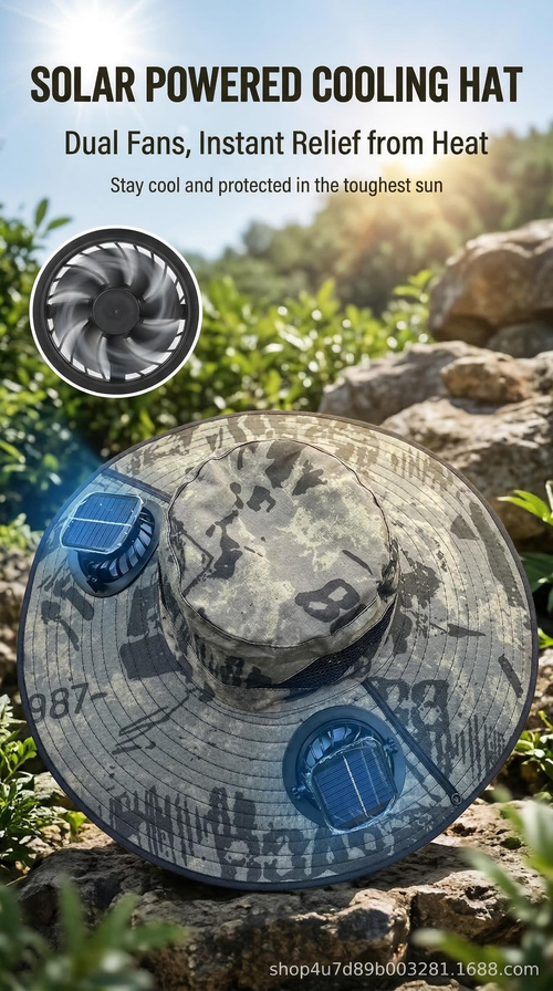 3.20太阳能风扇帽