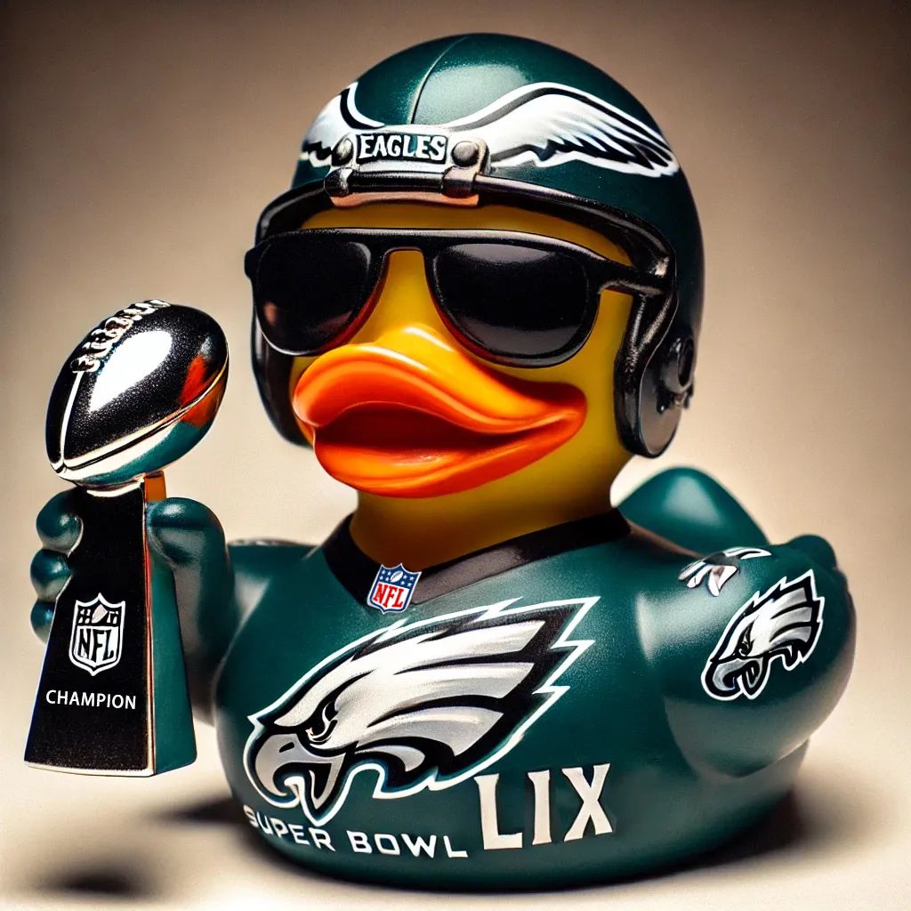 2025 Super Bowl Philadelphia Eagles Champion Harz Enten