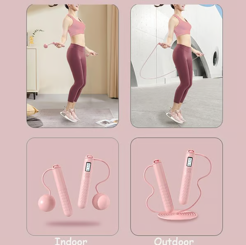 Skipping Rope with Counter ( Gravity Ball without Rope) , For Lose Weight, Burn Calories