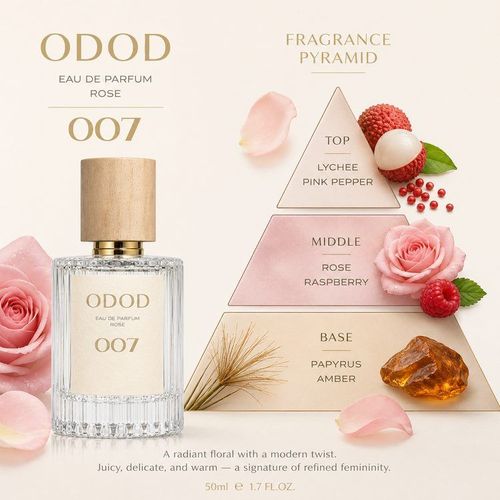 Rose Eau de Parfum Ghana — 10-Hour Long-Lasting | COD