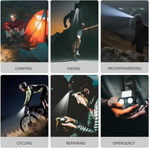 🔥 Last Day 55% OFF Rechargeable LED Headlamp — See Brighter, Go Further! 🔥