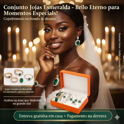 Conjunto de Acessórios de Luxo 5 Peças | Pagamento na Entrega Luanda