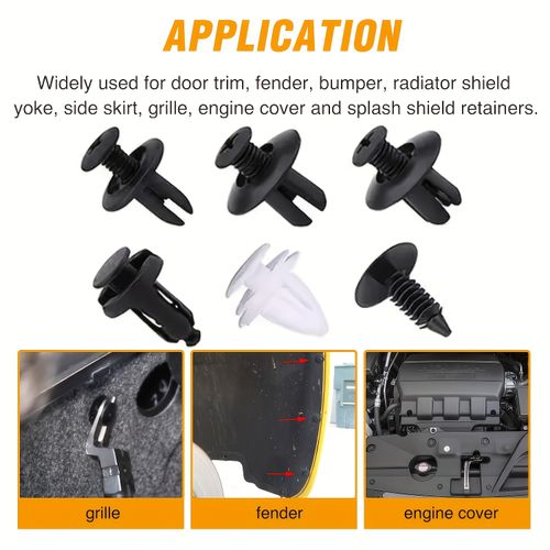 Expansion Clips for Fender and Door Panel Screws