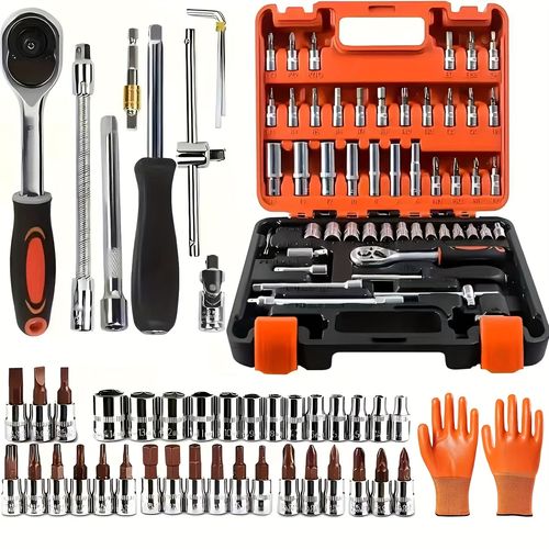 Automotive Mechanical Repair On-board Socket Wrench Toolbox