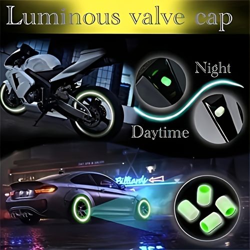 Universal Luminous Car Tire Valve Caps