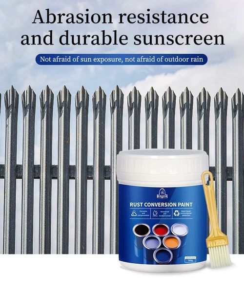 Water-based anti-rust metal paint