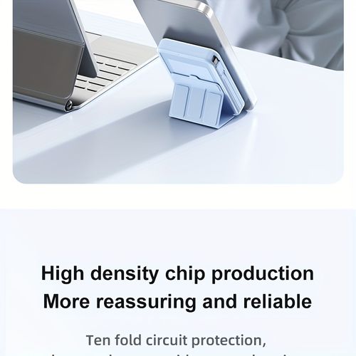 10000mAh Magnetic Fast Charging Power Bank With Digital Screen,