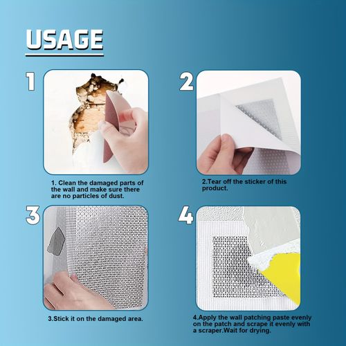 Waterproof wall repair paste for wall mending