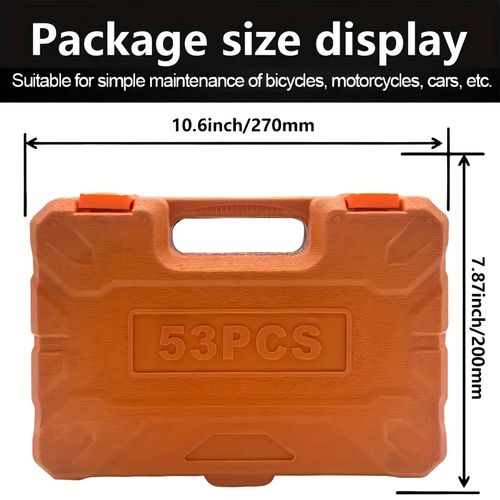 Automotive Mechanical Repair On-board Socket Wrench Toolbox