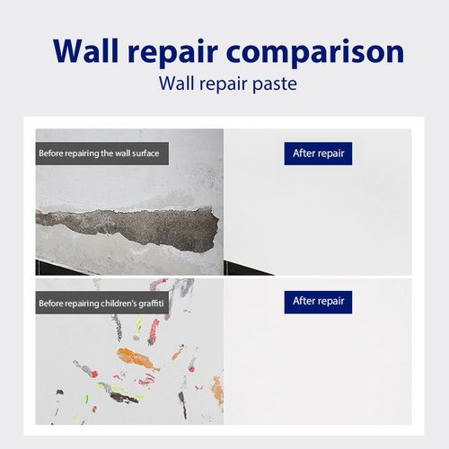 Waterproof wall repair paste for wall mending