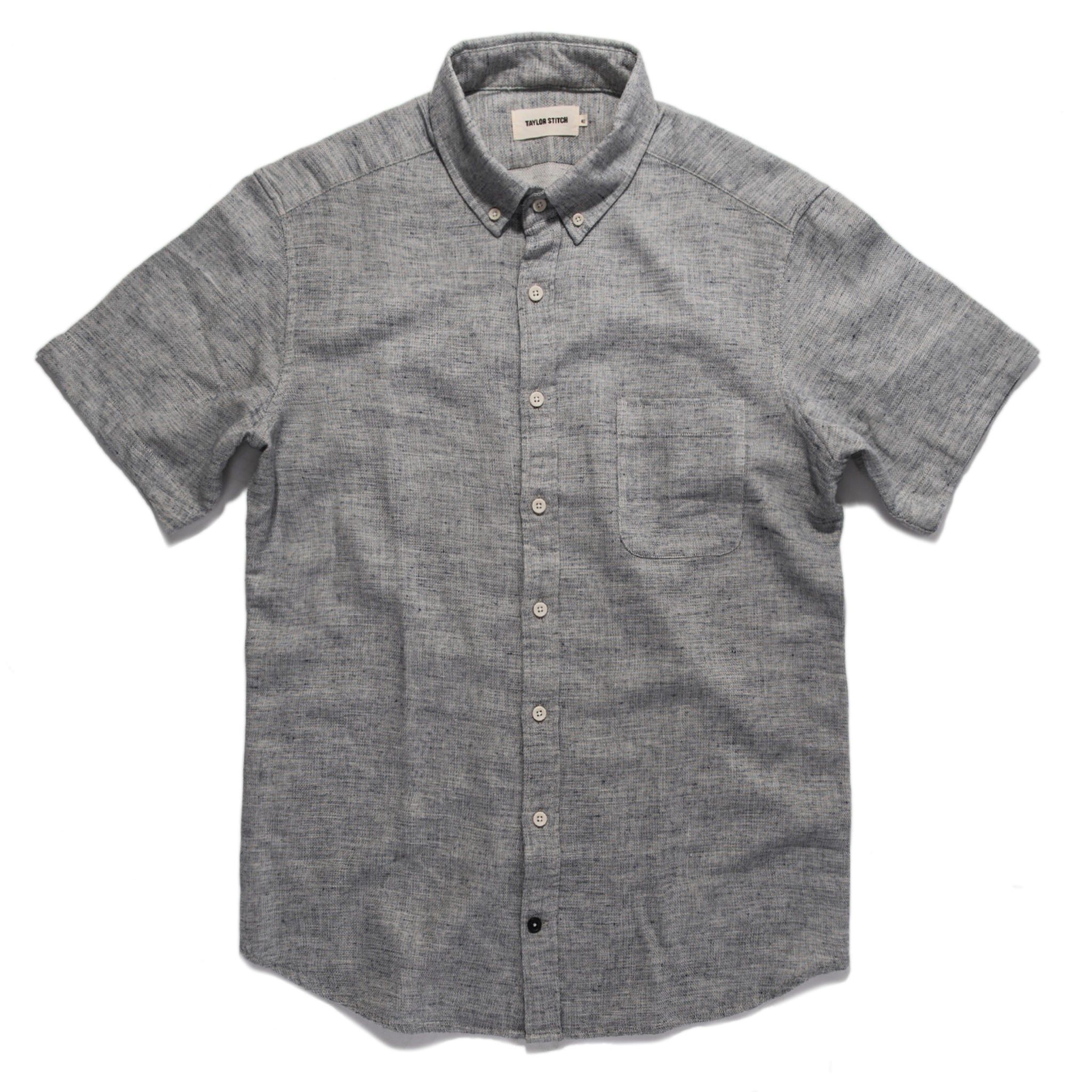 Vewse Short Sleeve Jack in Heather Navy