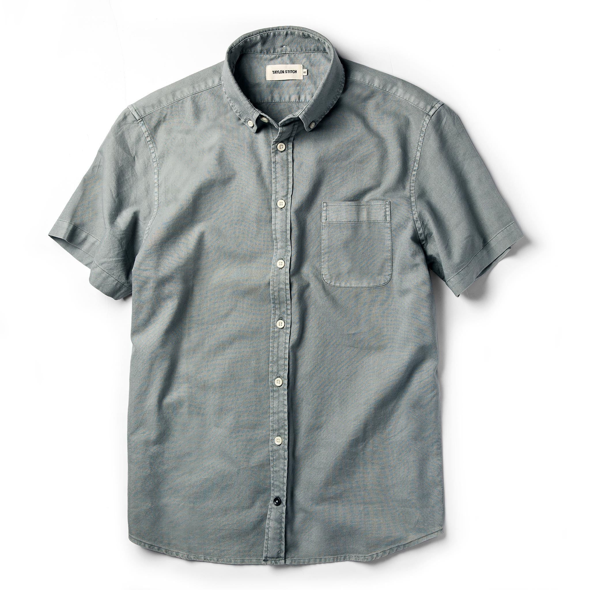 Vewse Short Sleeve Jack in Dusk Oxford