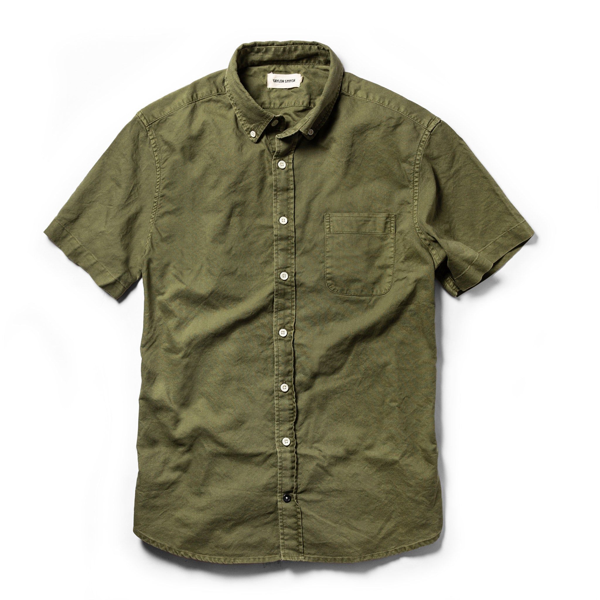 Vewse Short Sleeve Jack in Cactus Oxford