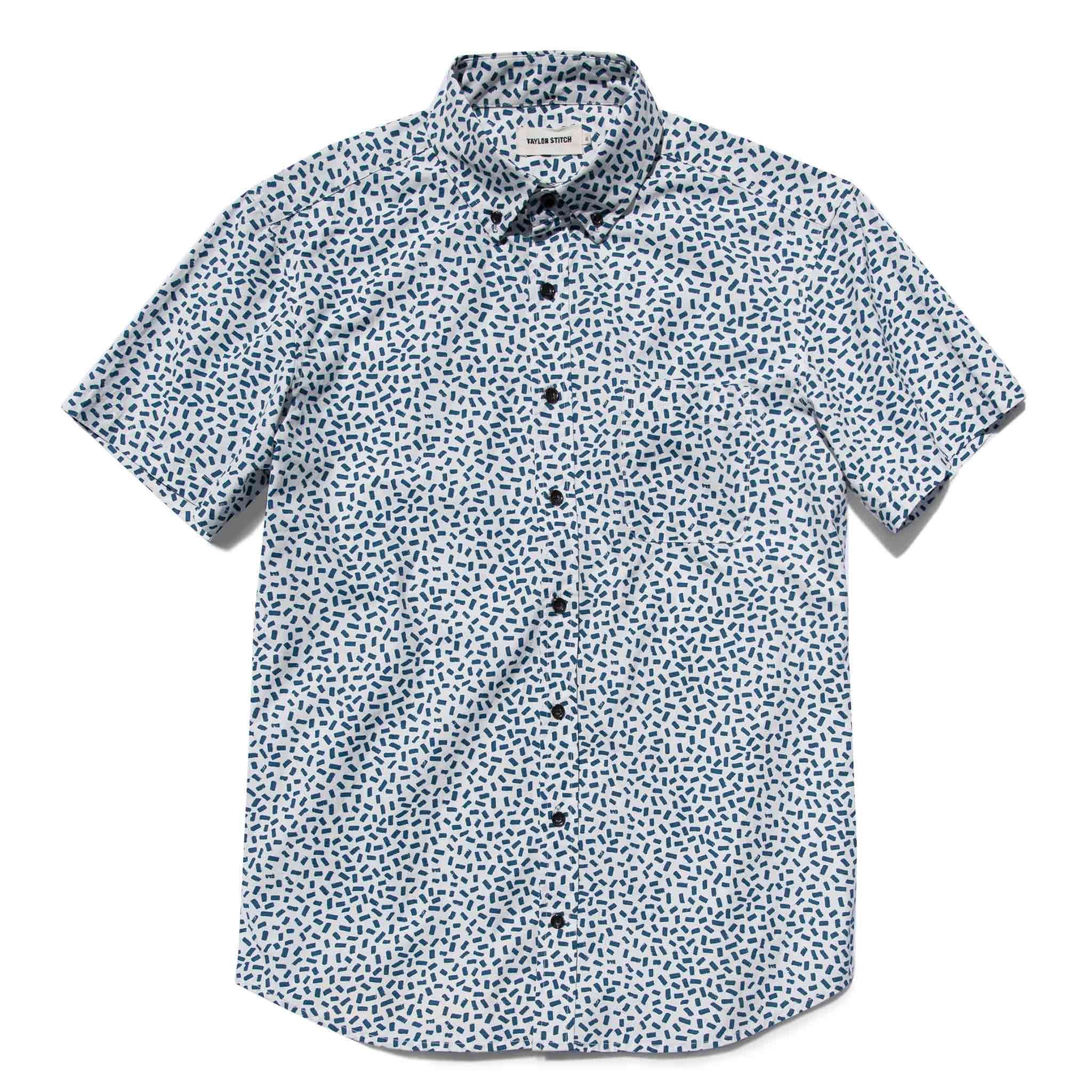 Vewse Short Sleeve Jack in Brush Strokes