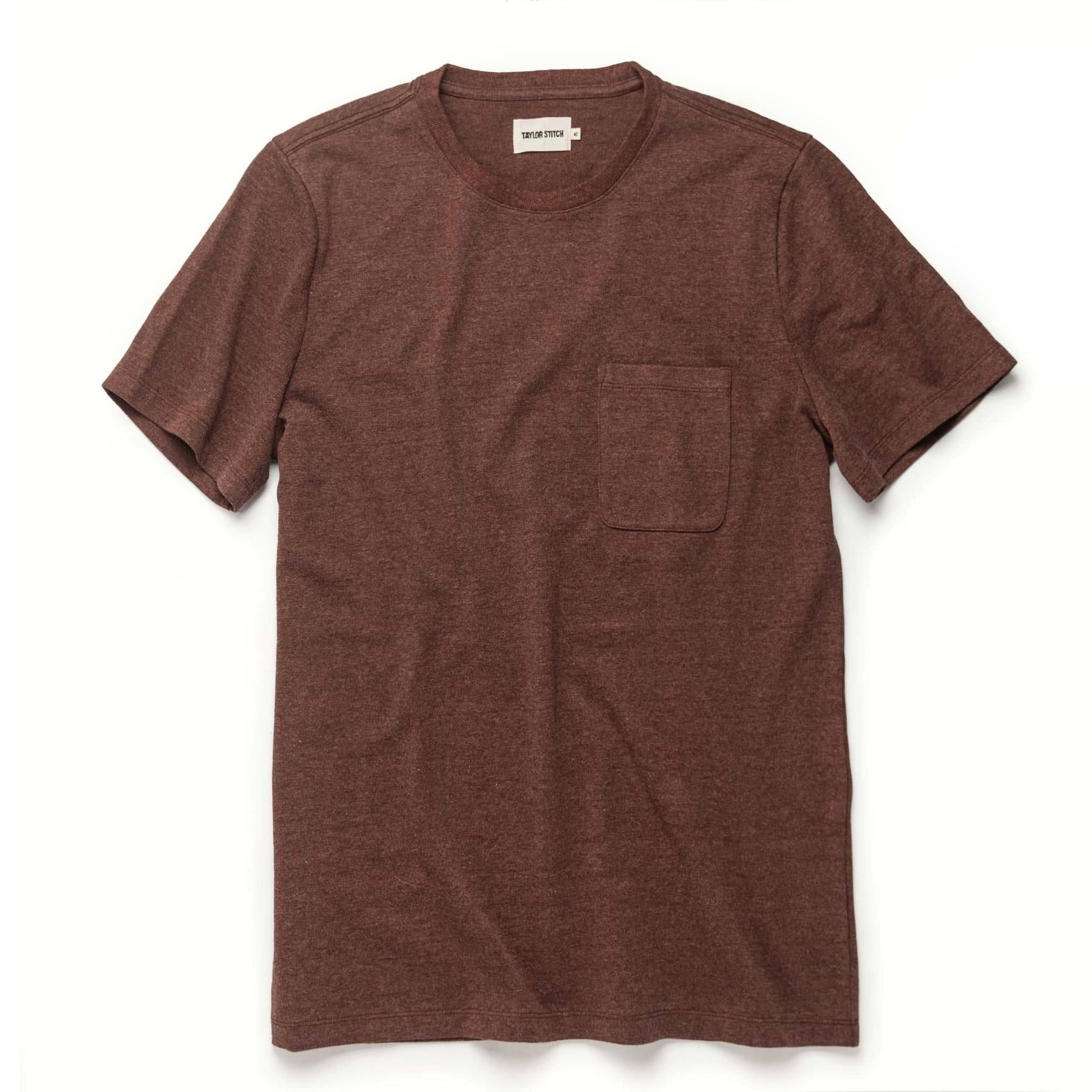 Vewse Heavy Bag Tee in Timber