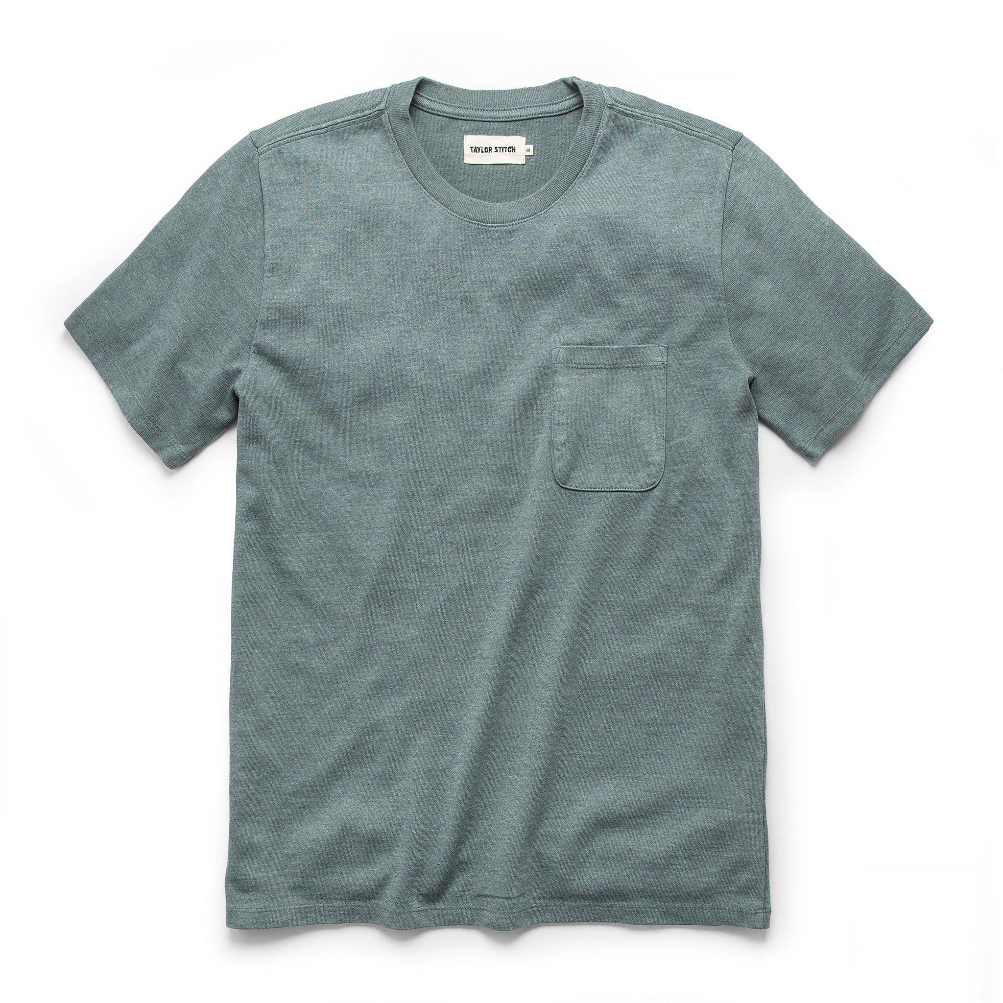 Vewse Heavy Bag Tee in Seafoam