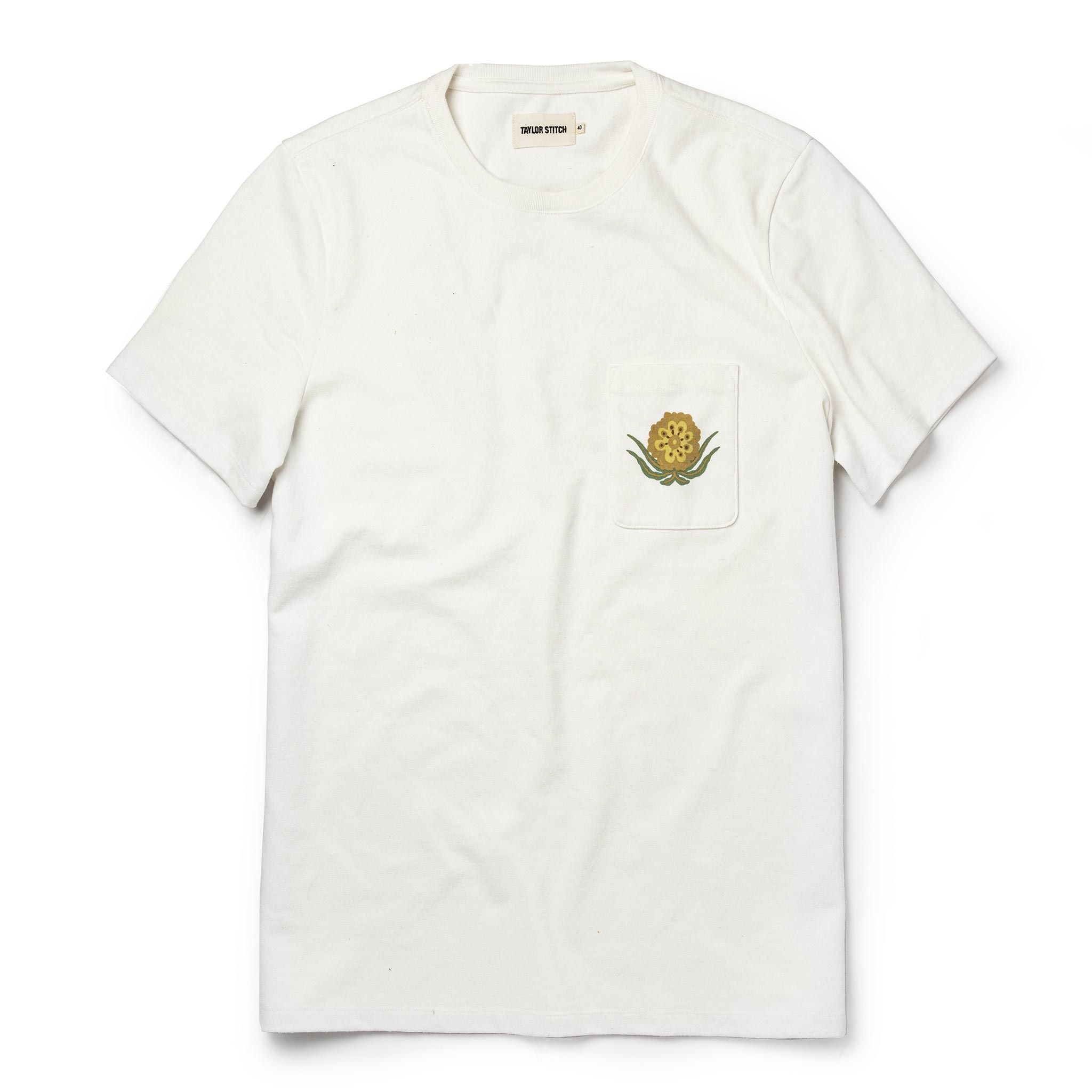 Vewse Heavy Bag Tee in Desert Flower