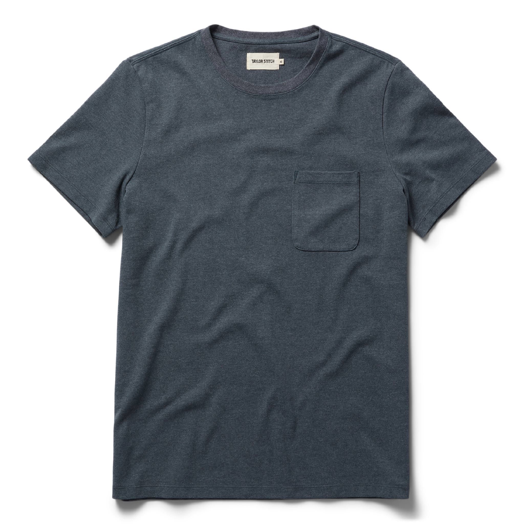 Vewse Heavy Bag Tee in Dark Slate