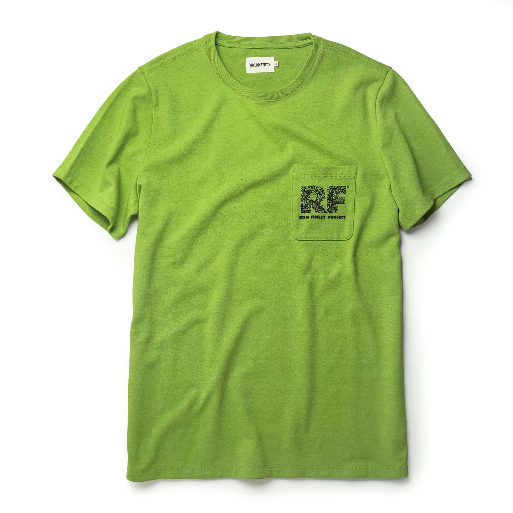 Vewse Heavy Bag Tee in Chlorophyll